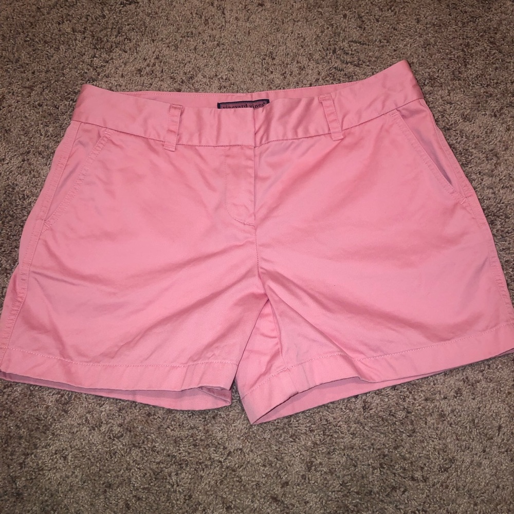 Pink Vineyard Vines Everyday Short 5 Inch Inseam